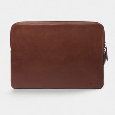Trunk 13"" Macbook Leather Sleeve Ruskea