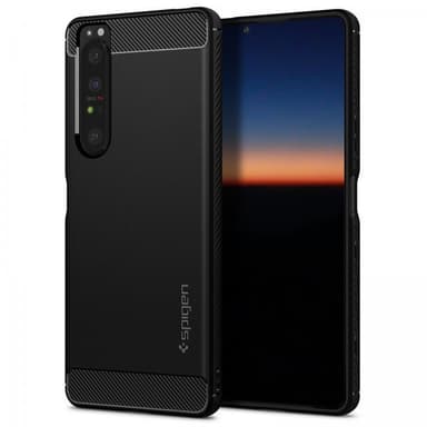 Spigen Sony Xperia 1 III Kuori Rugged Armor Matte Black
