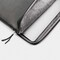 13"" Macbook Leather Sleeve Musta