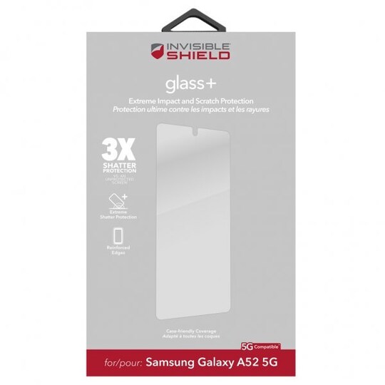 ZAGG InvisibleShield Samsung Galaxy A52/A52s 5G Näytönsuoja Glass+