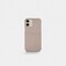 iPhone 12/iPhone 12 Pro Kuori Leather Backcover Rose