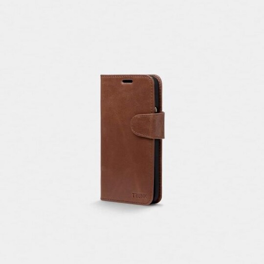 iPhone 12/iPhone 12 Pro Kotelo Leather Wallet Irrotettava Kuori Ruskea
