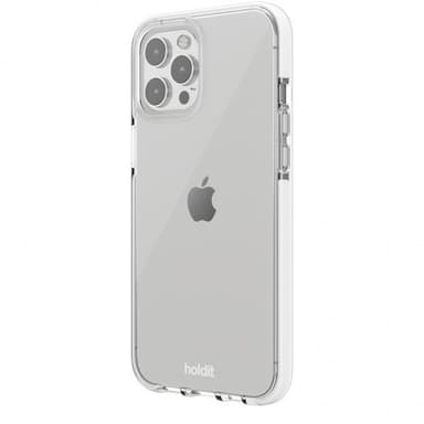holdit iPhone 12 Pro Max Kuori Seethru Valkoinen
