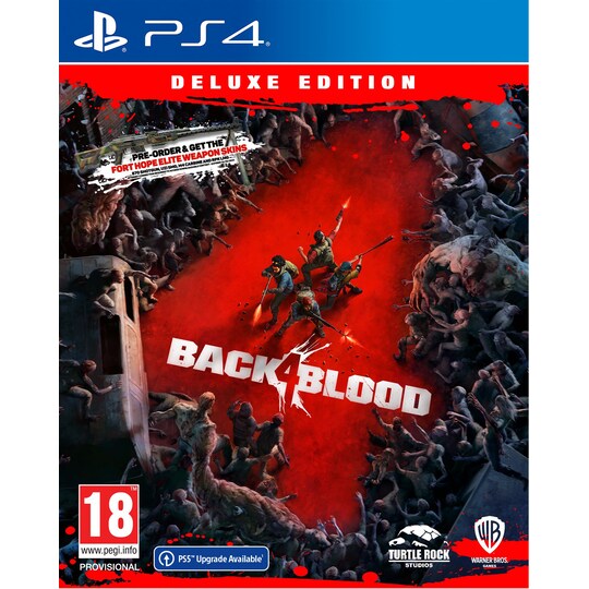 Back 4 Blood - Deluxe Edition (PS4) sis. PS5-päivityksen