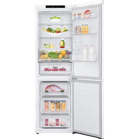 LG jääkaappipakastin GBB61SWJMN (valkoinen)