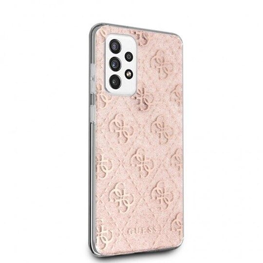 Samsung Galaxy A52/A52s 5G Kuori Glitter Cover Vaaleanpunainen