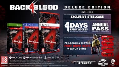Back 4 Blood - Deluxe Edition (PS4) sis. PS5-päivityksen