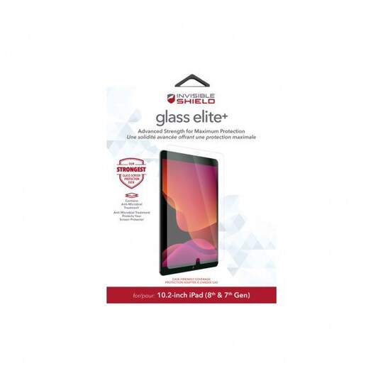 ZAGG InvisibleShield iPad 10.2 Näytönsuoja Glass Elite+