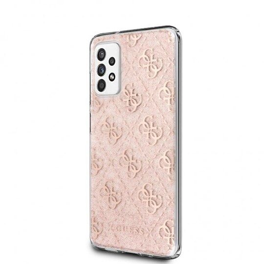 Samsung Galaxy A52/A52s 5G Kuori Glitter Cover Vaaleanpunainen