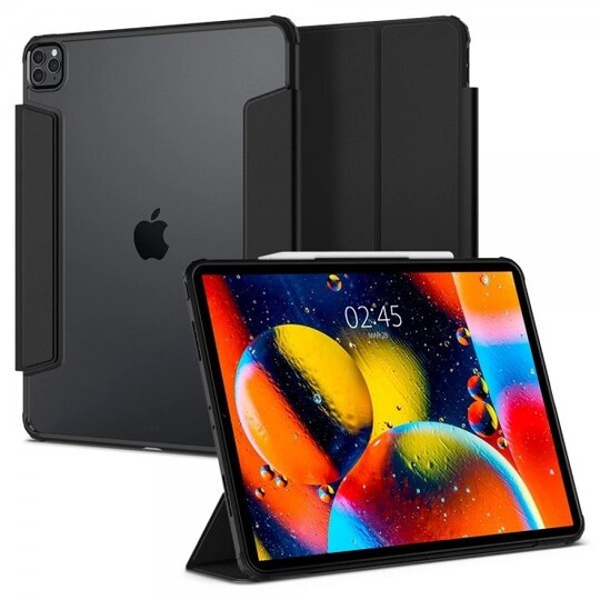 iPad Pro 12.9 2021 Kotelo Ultra Hybrid Pro Musta