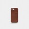 iPhone 6/6S/7/8/SE Kuori Leather Backcover Ruskea