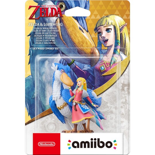 Nintendo Amiibo figuuri - The Legend of Zelda Coll. Zelda and Loftwing