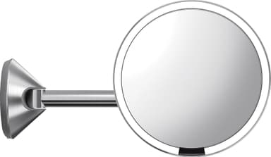 Simplehuman Sensor älykäs meikkipeili kiinnikkeellä (harjattu teräs)