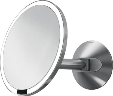 Simplehuman Sensor älykäs meikkipeili kiinnikkeellä (harjattu teräs)