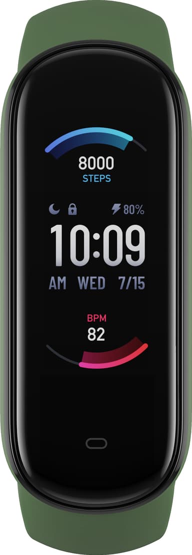 Amazfit Band 5 aktiivisuusranneke (oliivi)