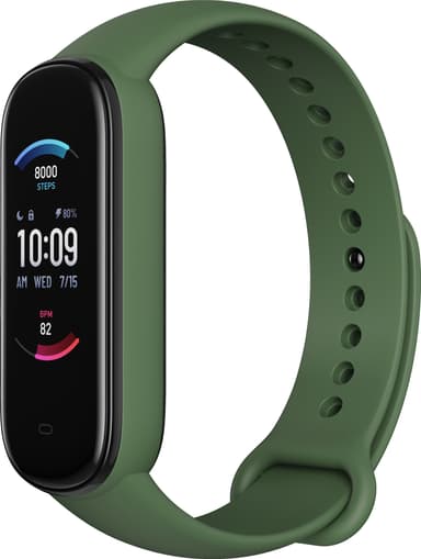 Amazfit Band 5 aktiivisuusranneke (oliivi)