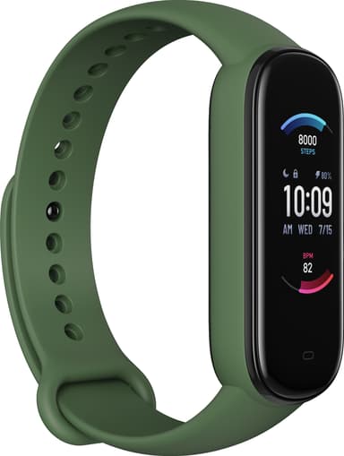 Amazfit Band 5 aktiivisuusranneke (oliivi)