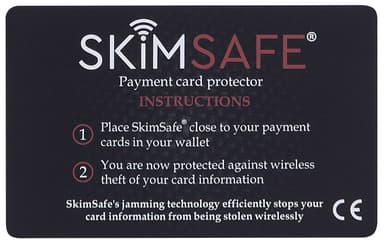 SkimSafe lähimaksukortin suoja