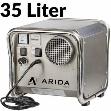 Arida Pro S35 kiinteä sorptiokuivain ulkoisella hygrostaatilla