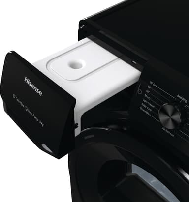 Hisense kuivausrumpu DHGE901B (musta)
