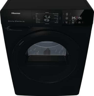 Hisense kuivausrumpu DHGE901B (musta)