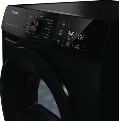 Hisense kuivausrumpu DHGE901B (musta)