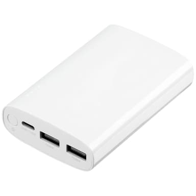 Sandstrøm 10050 mAh varavirtalähde (valkoinen)