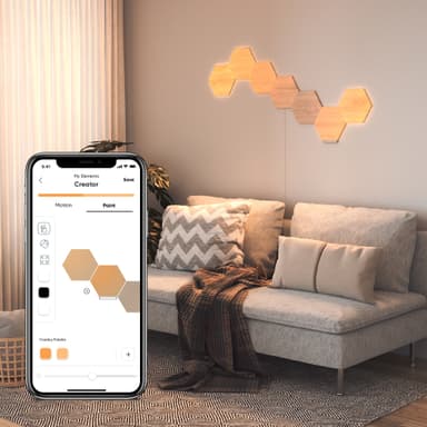 Nanoleaf Elements Wood laajennuspakkaus 3301814
