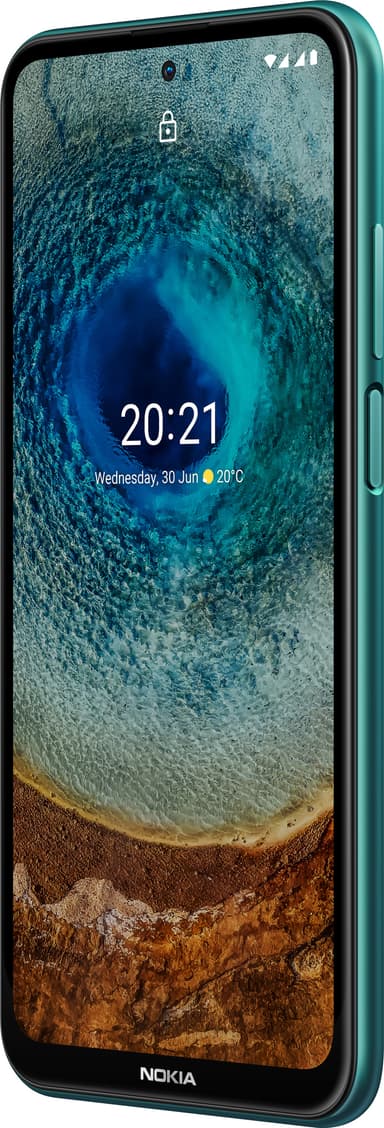 Nokia X10 – 5G älypuhelin 6/64GB (vihreä)
