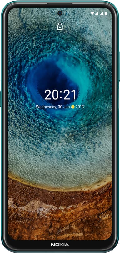 Nokia X10 – 5G älypuhelin 6/64GB (vihreä)