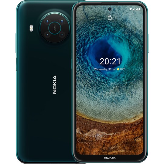 Nokia X10 – 5G älypuhelin 6/64GB (vihreä)