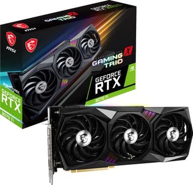 MSI GeForce RTX 3070 Ti GAMING X TRIO 8G näytönohjain