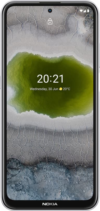 Nokia X10 – 5G älypuhelin 6/64GB (valkoinen)