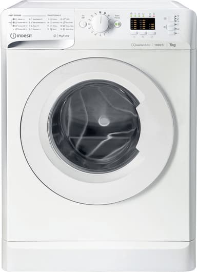 Indesit Mytime pyykinpesukone MTWA71483WEE (valkoinen)