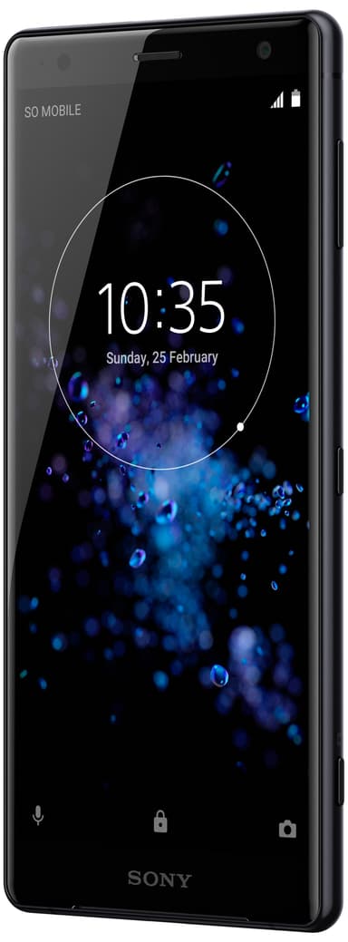 Sony Xperia XZ2 älypuhelin (musta)