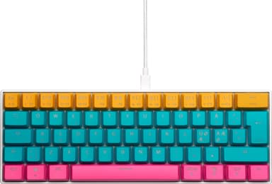 NOS C-450 Mini PRO RGB pelinäppäimistö (Jolly Roger)