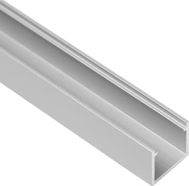 Loox5 LED valonauhan alumiinikisko pinta-asennuksiin, 13 mm (teräs)