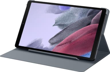 Samsung Book Cover Galaxy Tab A7 Lite suojakotelo (tummanharmaa)