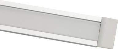 Loox5 alumiinikiskon päädyt uppoasennuksiin, 17 mm (hopea)