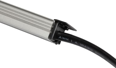 Loox5 alumiinikiskon päädyt, 17 mm (musta)
