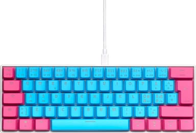 NOS C-450 Mini PRO RGB pelinäppäimistö (Lollipop)
