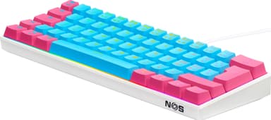 NOS C-450 Mini PRO RGB pelinäppäimistö (Lollipop)
