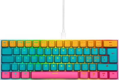 NOS C-450 RGB pelinäppäimistö (Jolly Roger)