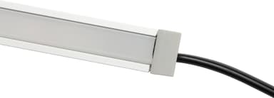 Loox5 alumiinikiskon päädyt uppoasennuksiin, 17 mm (hopea)
