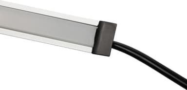 Loox5 alumiinikiskon päädyt, 17 mm (musta)