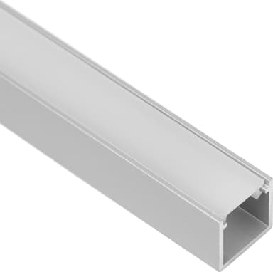 Loox5 LED valonauhan alumiinikisko pinta-asennuksiin, 13 mm (teräs)