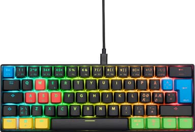 NOS C-450 Mini PRO RGB pelinäppäimistö (Tetriz)