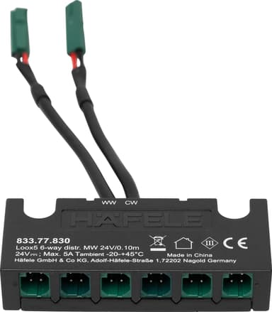 Loox5 MultiWhite CableHub yksikkö (6-porttinen)