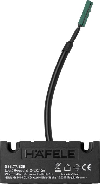 Loox5 WarmWhite CableHub (6-porttinen)
