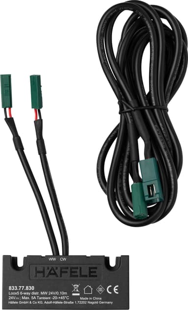 Loox5 MultiWhite CableHub yksikkö (6-porttinen)